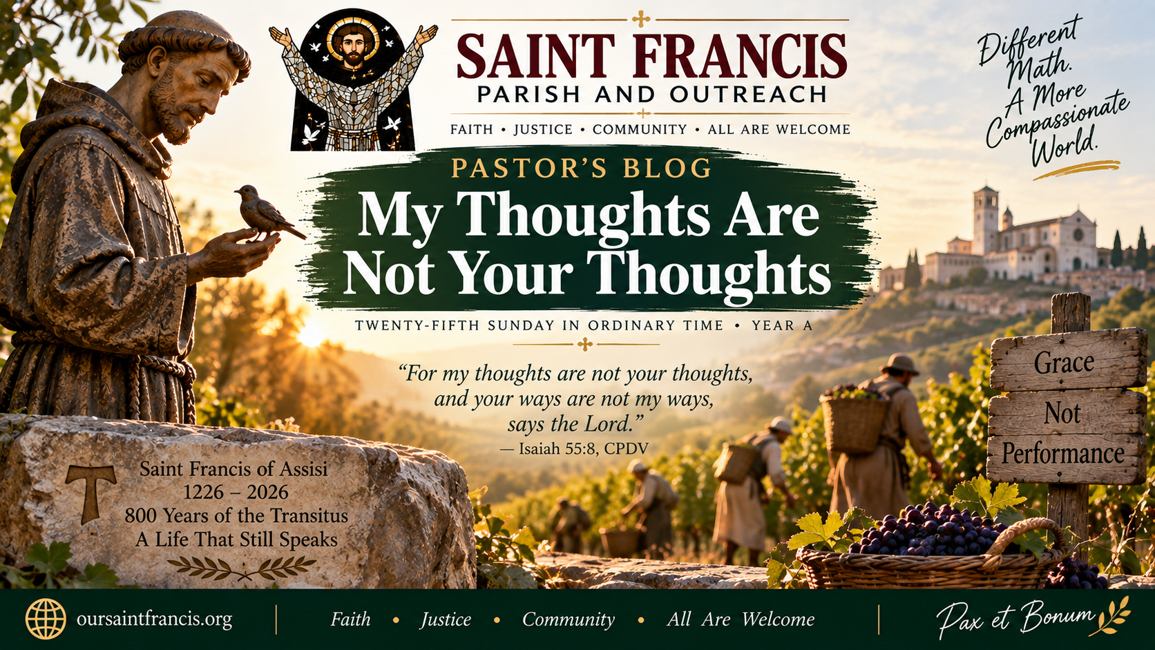 My Thoughts Are Not Your Thoughts