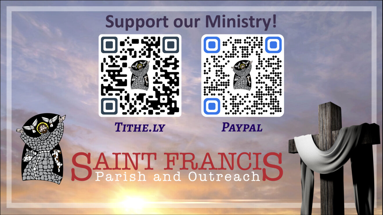Paypal and Tithe.ly QR Codes