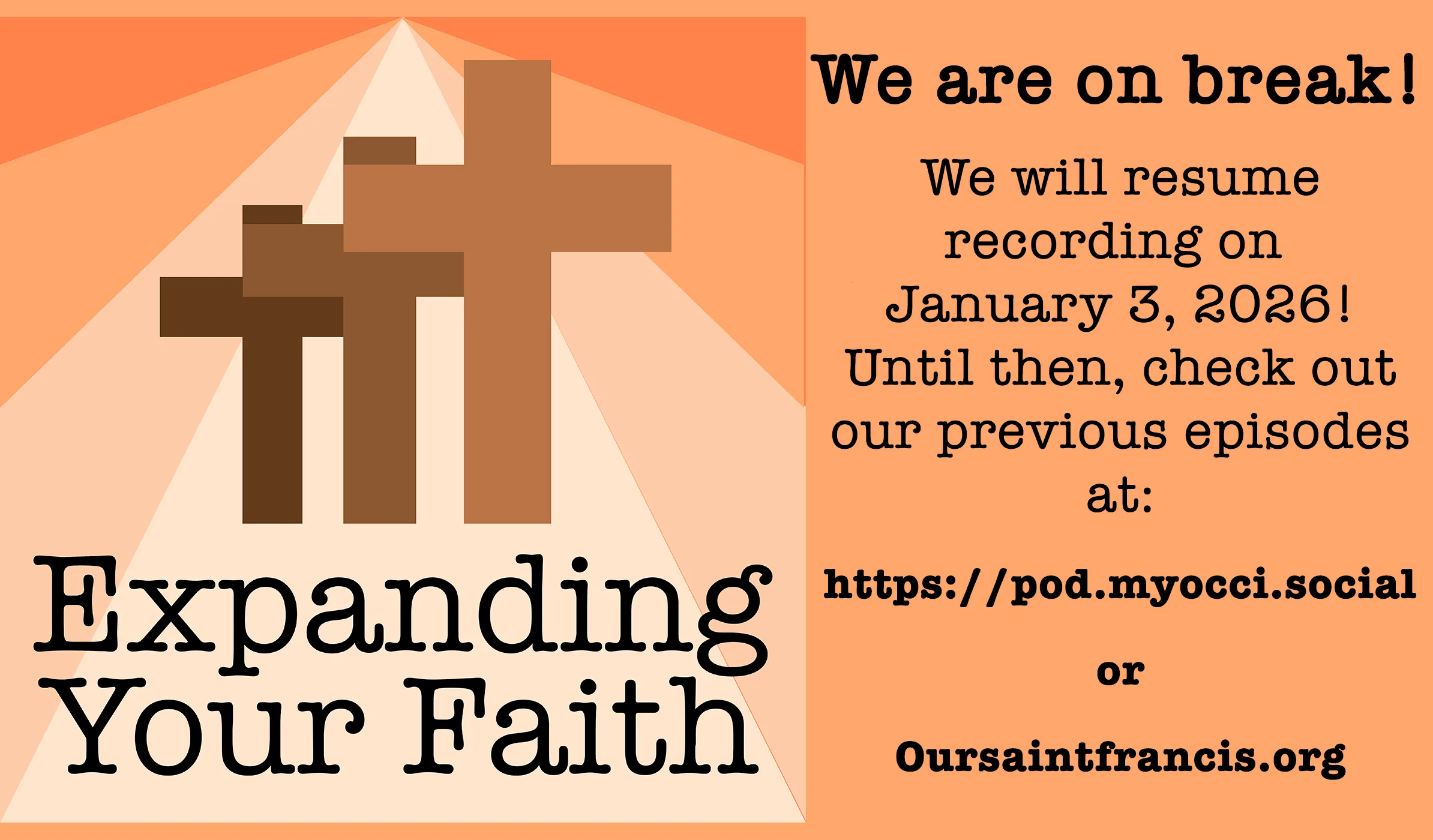 Check out our past episodes of our podcast.